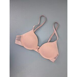 Pepper 34AA beige Lift up underwire t-shirt bra lightly lined padded